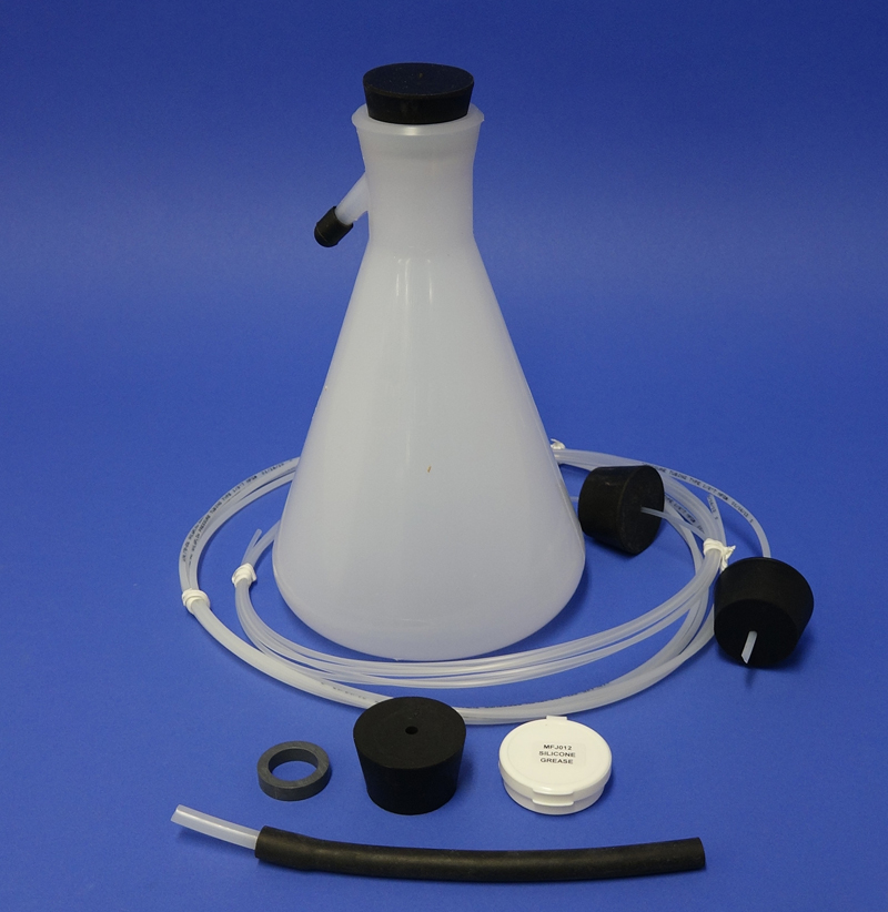 EXTRACTOR KIT, 2000 ML POLYPROPYLENE ERLENMEYER FLASK, USE WITH 1900 OR 1920 SAMPLERS
